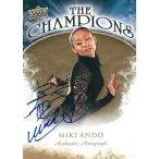 安藤美姫 フィギュアスケート カード NHL 2009/10 SP Authentic The Champions Autograph (Miki Ando)(直筆サインカード)