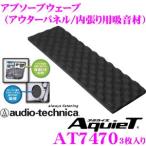 オーディオテクニカ AT7470 AquieT(アクワイエ) アブソーブウェーブアウターパネル/内張り用吸音材