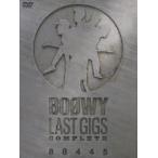 BOOWY／LAST GIGS COMPLETE 88445(DVD)