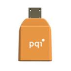 PQI Japan PQI-Connect204 アンドロイド端末 対応 USB 変換アダプタ ( OTG対応端末 / USB2.0 / microUSB / オレンジ ) RF02-0013R0