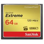 サンディスク コンパクトフラッシュ 64GBエクストリーム SDCFXSB-064G-J61