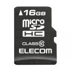 エレコム microSDHCカード 16GB MF-MRSD16GC10RA