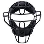 ウィルソン（Wilson） 審判用マスク（スチールフレーム） ハイゲージ 高校野球対応 ブラック WTA3009SBA 野球 アンパイアマスク 防具