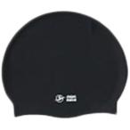 エーキューエー（AQA） シリコンスイムキャップ KP1939 0100 ブラック F スイムキャップ 水泳帽