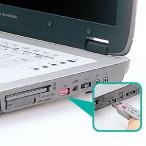 セキュリティ  　USBポートをふさいでデータを守るUSBコネクタ取付けセキュリティ　レッド　 SL-46-R
