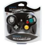 (GC)Wii/GAMECUBE CIRKA CONTROLLER(BLACK)(ゲームキューブ互換コントローラ)(北米版)(ネコポス発送不可)