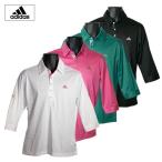 ゴルフウェア メンズ / adidas ロールアップ ポロシャツ （Mサイズ, XXLサイズ, ピンク） 現品限り