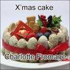 飼い主さんと一緒に！犬用クリスマスケーキ「シャルロット・フロマージュ」