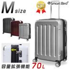スーツケース中型  軽量 1年保証　送料無料 TSAロック 旅行かばん/キャリーバッグ/キャリーバック