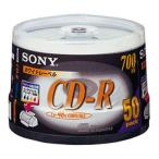 SONY　データ用CD-R　700MB　50枚　48倍速対応 インクジェット対応 50CDQ80DPWP