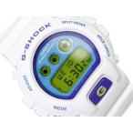 Gショック ジーショック G-SHOCK CASIO カシオ クレイジーカラーズ デジタル腕時計 ホワイト×ライトブルー　DW-6900CS-7DR