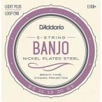 D'addario/バンジョー弦/EJ60+ Light Plus/Nickel 5-string