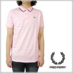50%OFF セール FRED PERRY フレッドペリー ダブルカラーポロシャツ ソフトピンク fredperry (F1291)