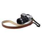 ハクバ ミラーレスや一眼カメラに使える本革製ストラップ 「本革ネックストラップ SM20」 ブラウン HAKUBA