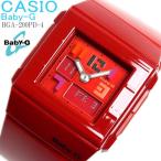カシオ ベビーG CASIO Baby-G レディース 腕時計 レッド BGA-200PD-4 ベビーG/Baby-G アナデジ
