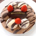 お誕生日用バースデーアイスケーキ チョコver ６号