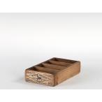 WOODEN BOX FOR BUSINESS CARDS NATURAL ウッド ボックス フォー ビジネス ナチュラル CH14-H503NT (S：0240)