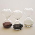 砂時計：シンプルな3分計/4分計のガラス砂時計〜〒郵送可￥260