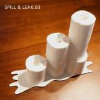 トイレットペーパーホルダー 「SPILL & LEAK:03 (3本タイプ) 」