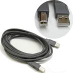 アクロス USB2.0 RoHS対応 Aタイプ オス-Bタイプ オス エコケーブル ダークグレー 3m AEC-U3G