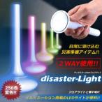 256色 に光る ディザスターライト 懐中電灯 と  フロアライト の ２WAY使用 イルミネーション搭載 LED 独立可能 災害 地震 KZ-DILIGHT 予約