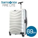 サムソナイト スーツケース Firelite V72-002 オフホワイト 69cm(73L)【送料込！】