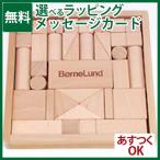 日本製の積み木 BorneLund（ボーネルンド）社　オリジナル積み木 S 白木