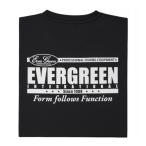 エバーグリーン（EVER GREEN) ドライTシャツ Bタイプ XL ブラック