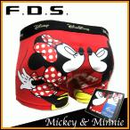 F.D.S.×ディズニー/Mickey and Minnie ミッキーアンドミニー/メンズボクサーパンツ