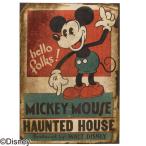 ラグ カーペット MICKEY/Haunted house RUG DRM-1035 140×200