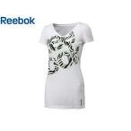 リーボック REEBOK レディース オウン フレーム ゼブラ Tシャツ スポーツ フィットネス Tシャツ アウトレット セール