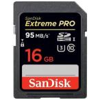 【メール便可】 SanDisk Extreme Pro SDHC 16GB class10 UHS-I 対応 SDSDXPA-016G サンディスク 海外パッケージ
