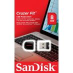 メール便可 Sandisk USB フラッシュメモリ 超小型 Cruzer Fit CZ33 8GB サンディスク 8G SDCZ33-008G 海外パッケージ品