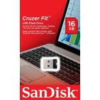 メール便可 Sandisk USB フラッシュメモリ 超小型 Cruzer Fit CZ33 16GB サンディスク 16G SDCZ33-016G 海外パッケージ品