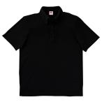 ボタンダウンポロシャツ(半袖)　MS3109-16　ブラック　