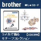 クラフトシリーズ ラメ糸で飾るモチーフコレクション 50模様 ECD099 刺しゅうカード brother ブラザーミシン刺繍カード
