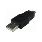タイムリー USB Aコネクタ オス -micro Bコネクタ オス アダプタ GM-UH010