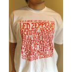 レッドツェッペリン Led Zeppelin - Ahmet Ertegun Tribute Concert: Big Names T-Shirt White L-size (goods)