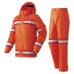アウトドアレインウェア ロゴス 安全防水防寒LLLスーツ・パイク 3L 56(オレンジ)