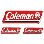 コールマン(Coleman) 3PCSオフィシャルステッカー