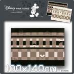 ラグ ディズニー ミッキーマウス 100x140cm disney テクスチャーライン