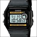 【CASIO カシオ】スタンダードモデル デジタル ユニセックス腕時計 ブラック×イエローダイアル ウレタンベルト F-94WA-9DG