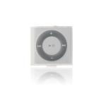 iPod shuffle用 抗菌シリコンケースセット(クリア)[Silicone Case Set for iPod shuffle (5th) Cl