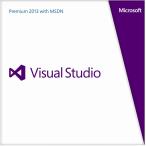 Microsoft Visual Studio Premium w/ MSDN Retail 2013 DVD 9GD-00401