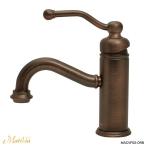 Matilda蛇口　ベルフリー・クラシック混合栓（ブロンズ）　洗面所のレトロ調水栓