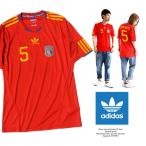 (アディダス) adidas 半袖 フットボール Tシャツ スペインモチーフ ユニフォーム ゲームシャツ