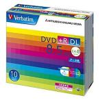 三菱化学メディア DTR85HP10V1 DVD+R DL 8.5GB PCデータ用 8倍速対応 10枚スリムケース入り ワイド印刷可能