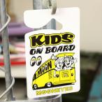 ムーンアイズ パーキングパーミット MOONEYES KIDS ON BOARD（子供が乗ってます）＿PP-MG453-MON