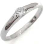 一粒 ダイヤモンド リング プラチナ ダイヤ ピンキーリング 指輪