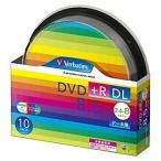 三菱化学メディア DTR85HP10SV1 DVD+R DL 8.5GB PCデータ用 8倍速対応 10枚スピンドルケース入り ワイド印刷可能